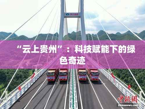 “云上贵州”:科技赋能下的绿色奇迹
