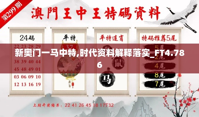 新奥门一马中特,时代资料解释落实_FT4.786