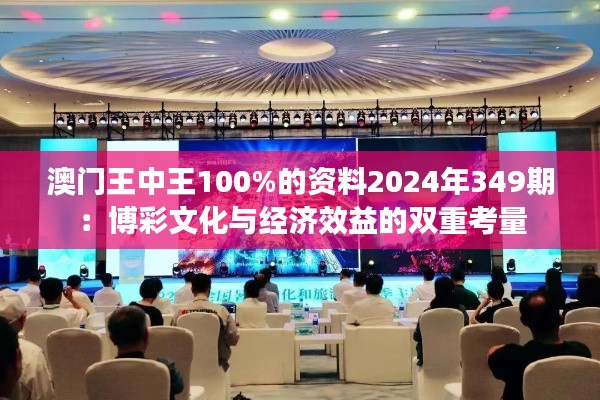 澳门王中王100%的资料2024年349期：博彩文化与经济效益的双重考量