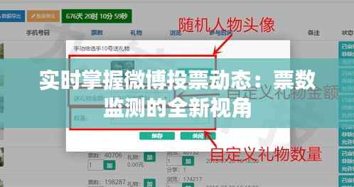 实时掌握微博投票动态:票数监测的全新视角