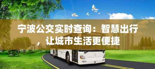宁波公交实时查询:智慧出行,让城市生活更便捷