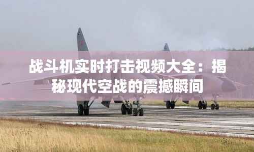 战斗机实时打击视频大全:揭秘现代空战的震撼瞬间