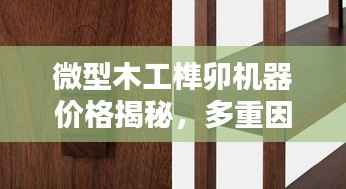 微型木工榫卯机器价格揭秘,多重因素深度解析