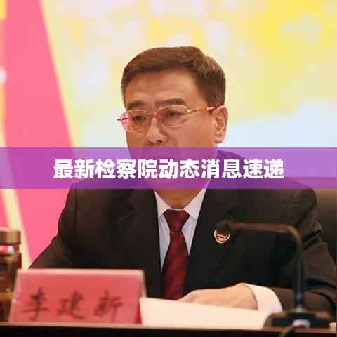 最新检察院动态消息速递