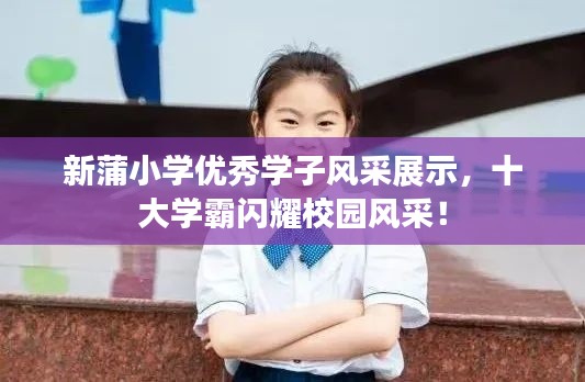 新蒲小学优秀学子风采展示,十大学霸闪耀校园风采!