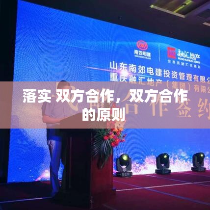 落实 双方合作,双方合作的原则