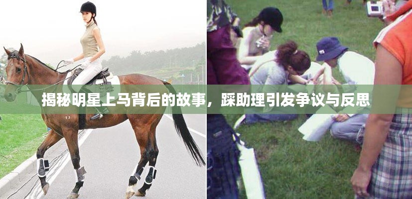 揭秘明星上马背后的故事,踩助理引发争议与反思