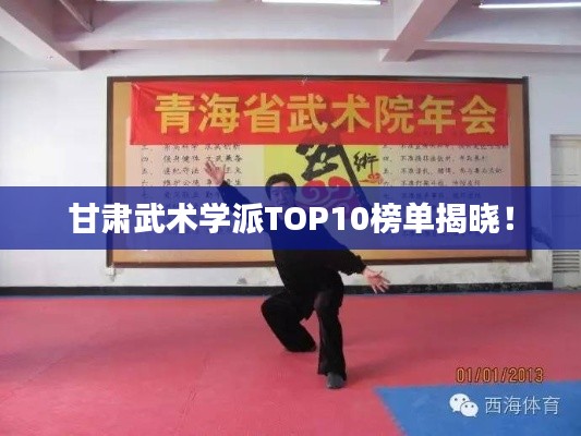 甘肃武术学派TOP10榜单揭晓!