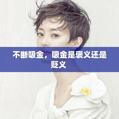 不断吸金,吸金是褒义还是贬义