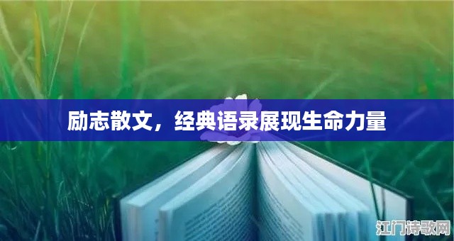 励志散文,经典语录展现生命力量